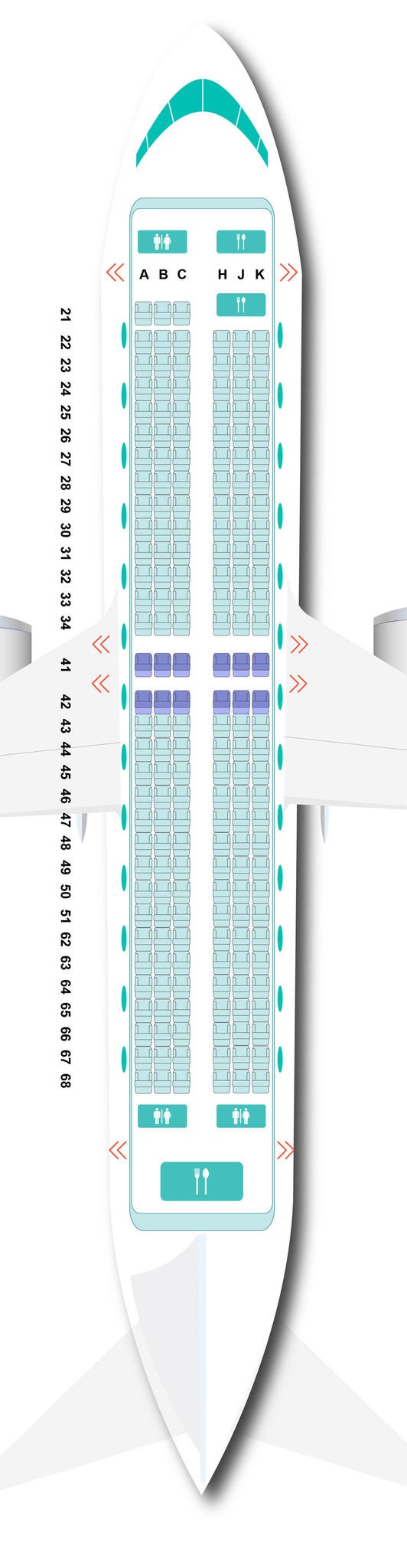 Emergency Exit Seat