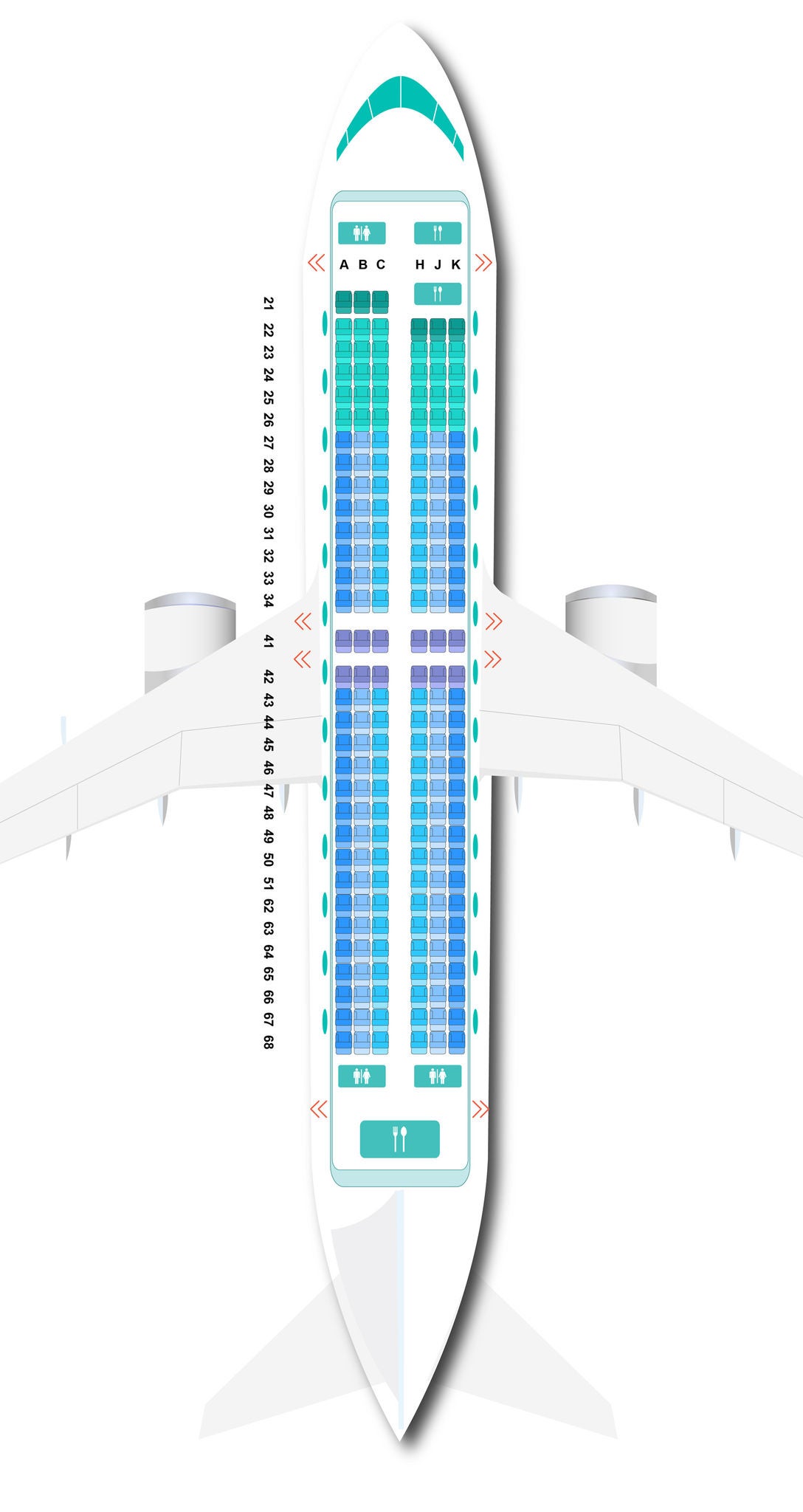 seat map