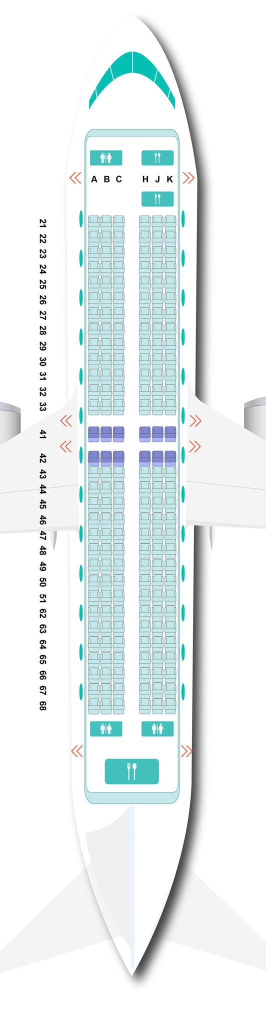 Emergency Exit Seat
