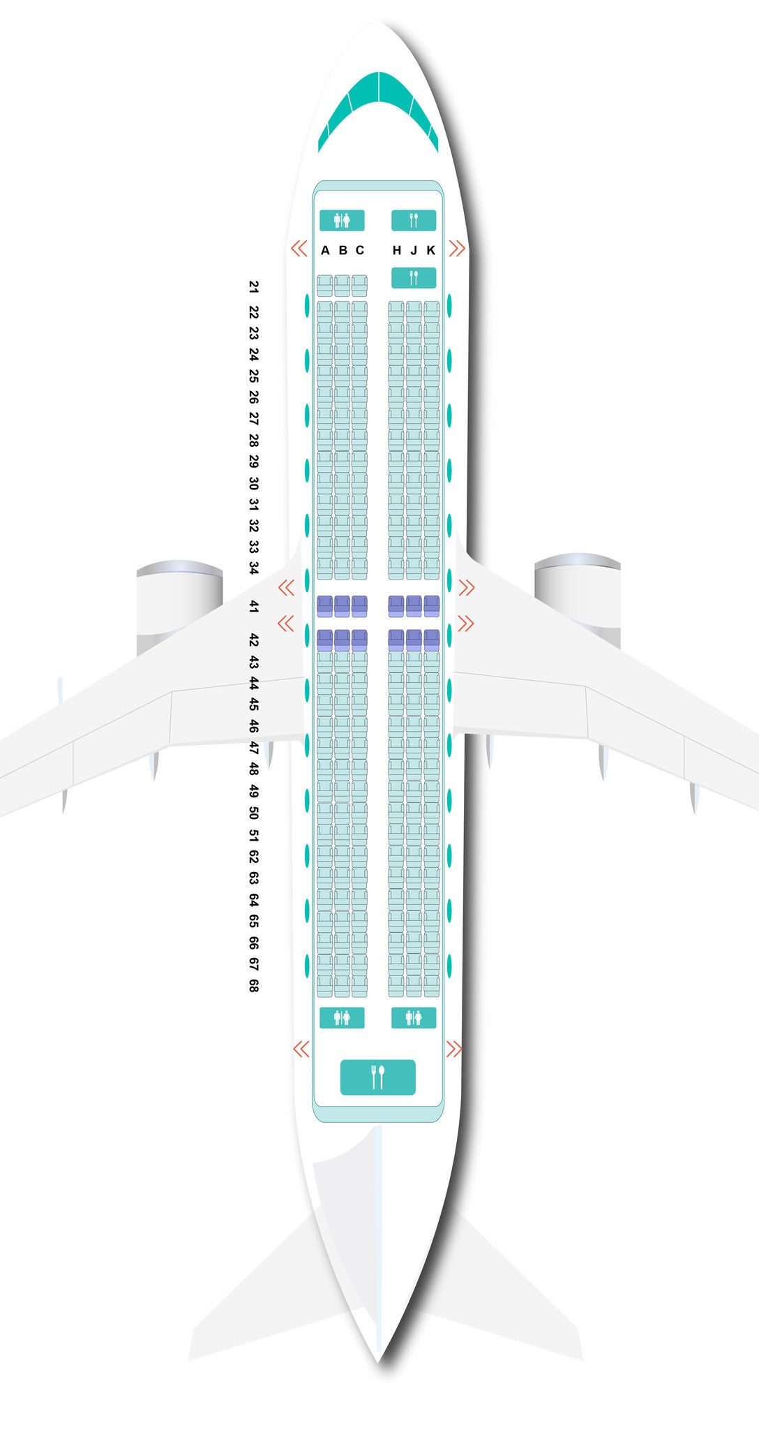 Emergency Exit Seat