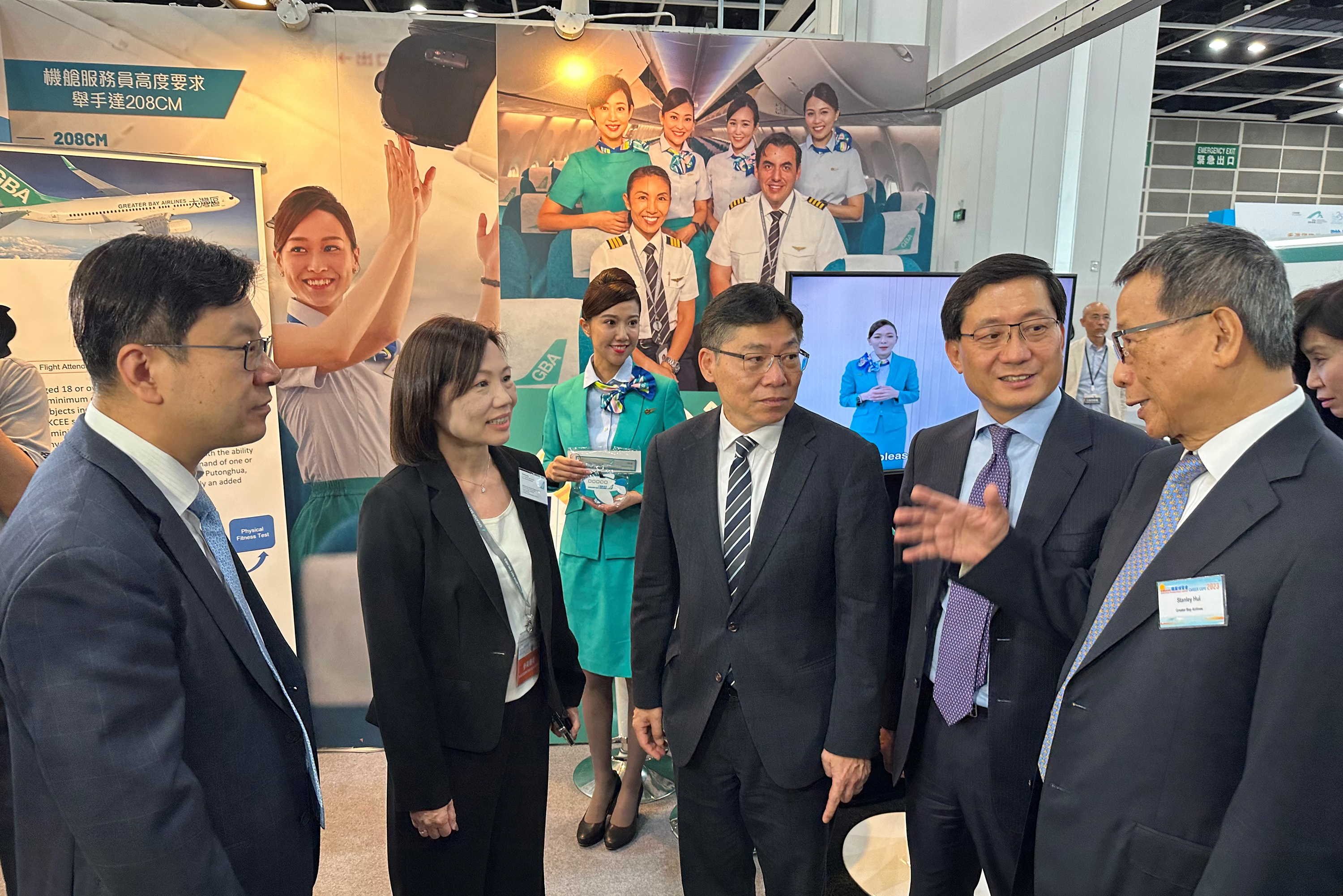 Greater Bay Airlines offers 100 aviation-related jobs at Hong Kong International Airport Career Expo 2023 