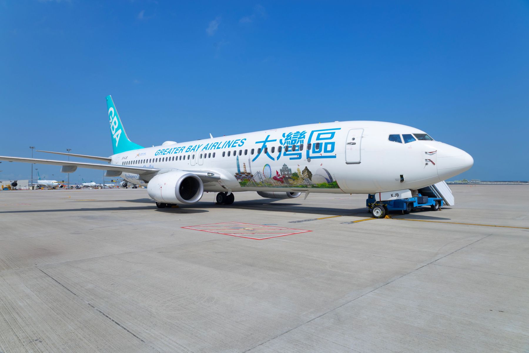 Second Greater Bay Area Aircraft sets to promote visions of the Area