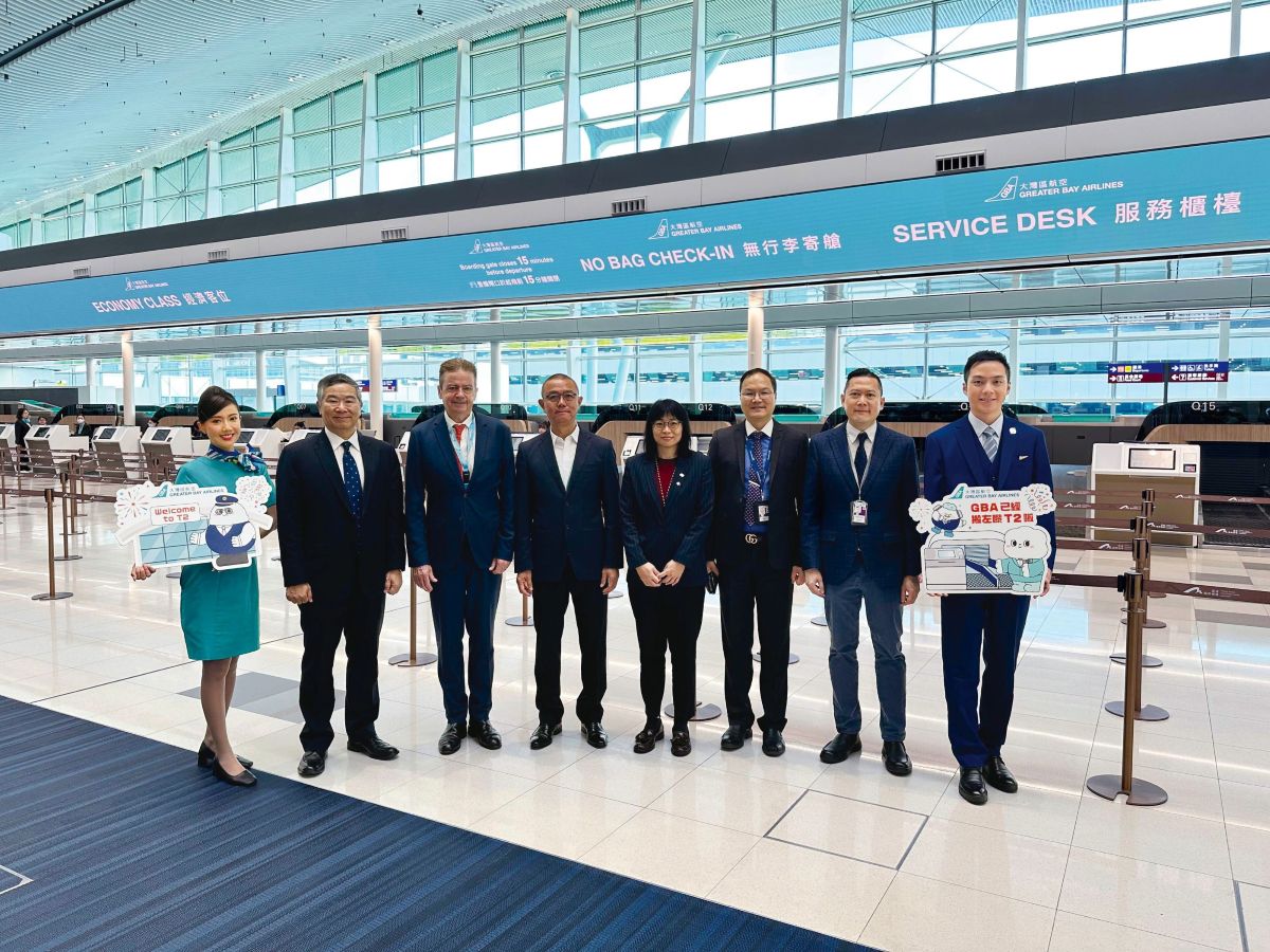 Greater Bay Airlines relocates to Terminal 2 smoothly