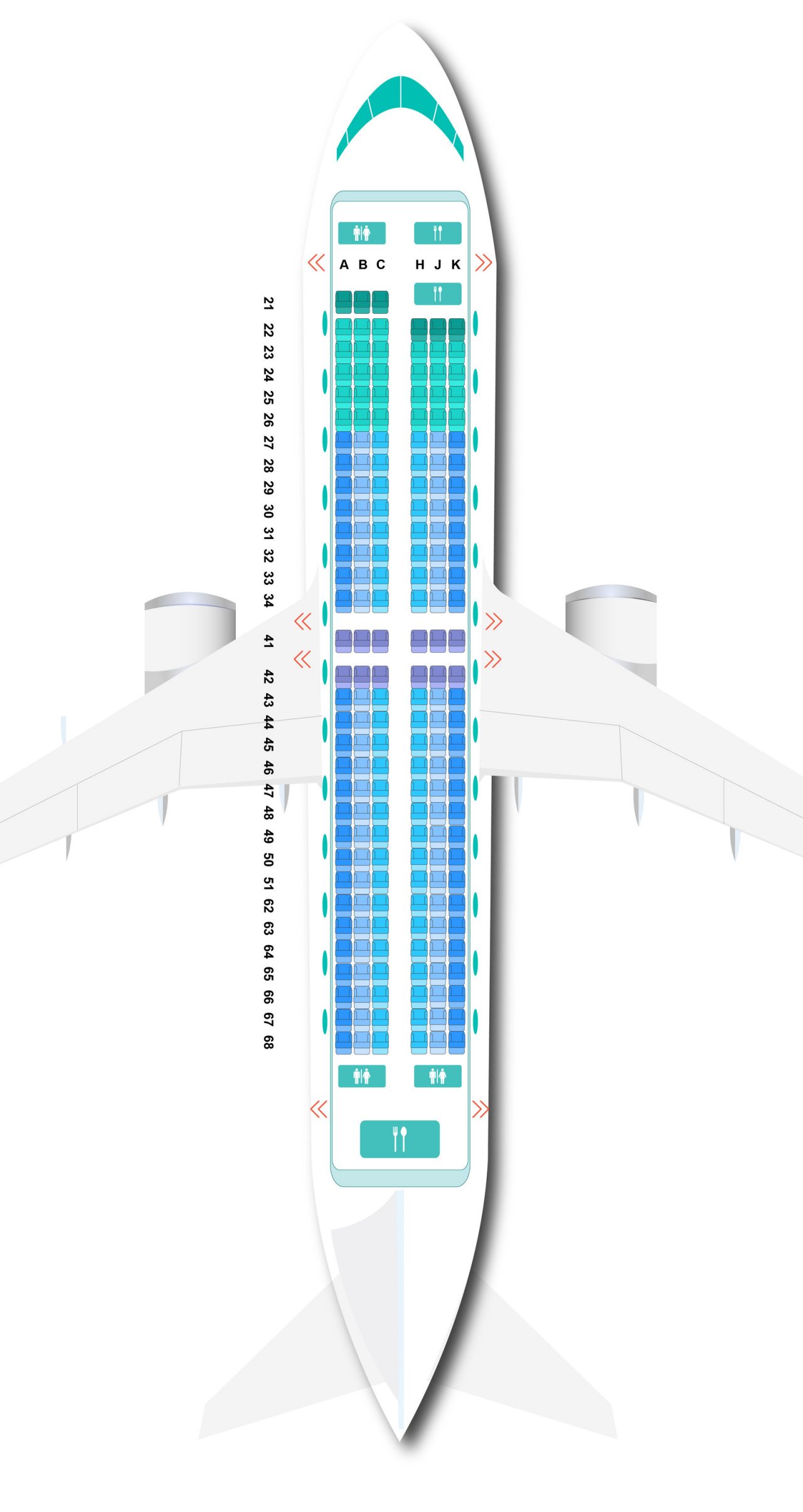 seat map