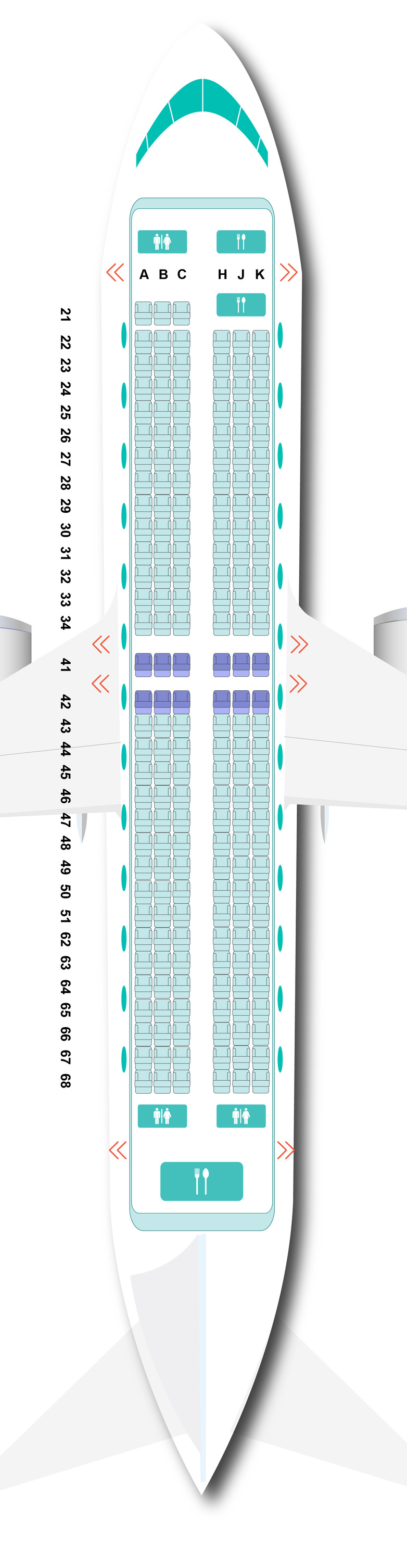 Emergency Exit Seat