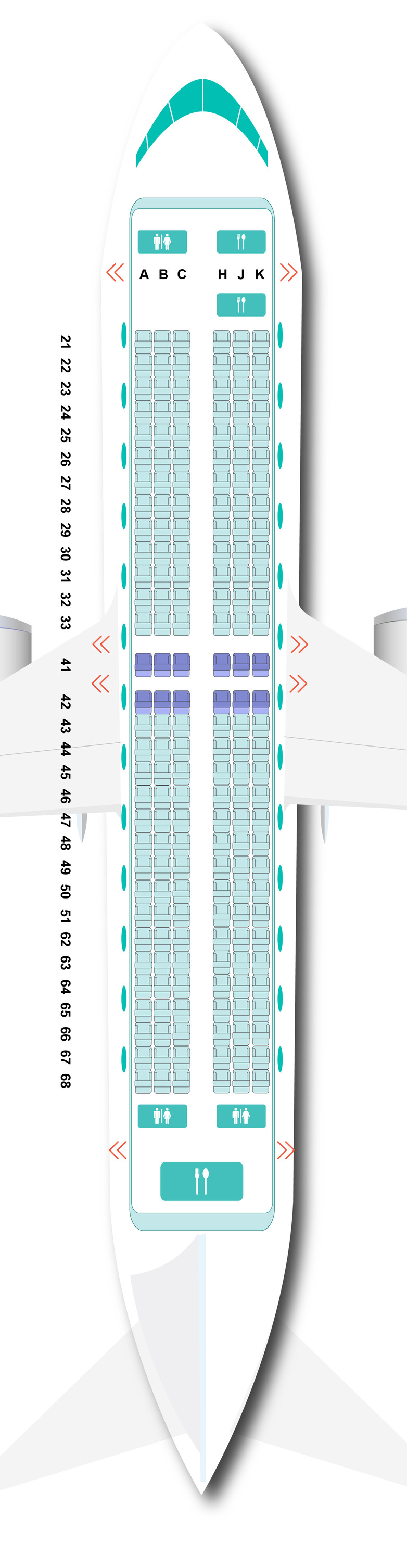 Emergency Exit Seat